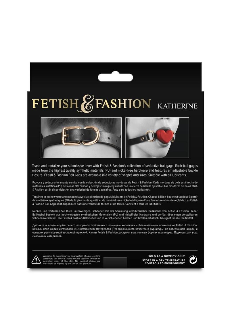 Fashion and Fetish Katherine Ball Gag