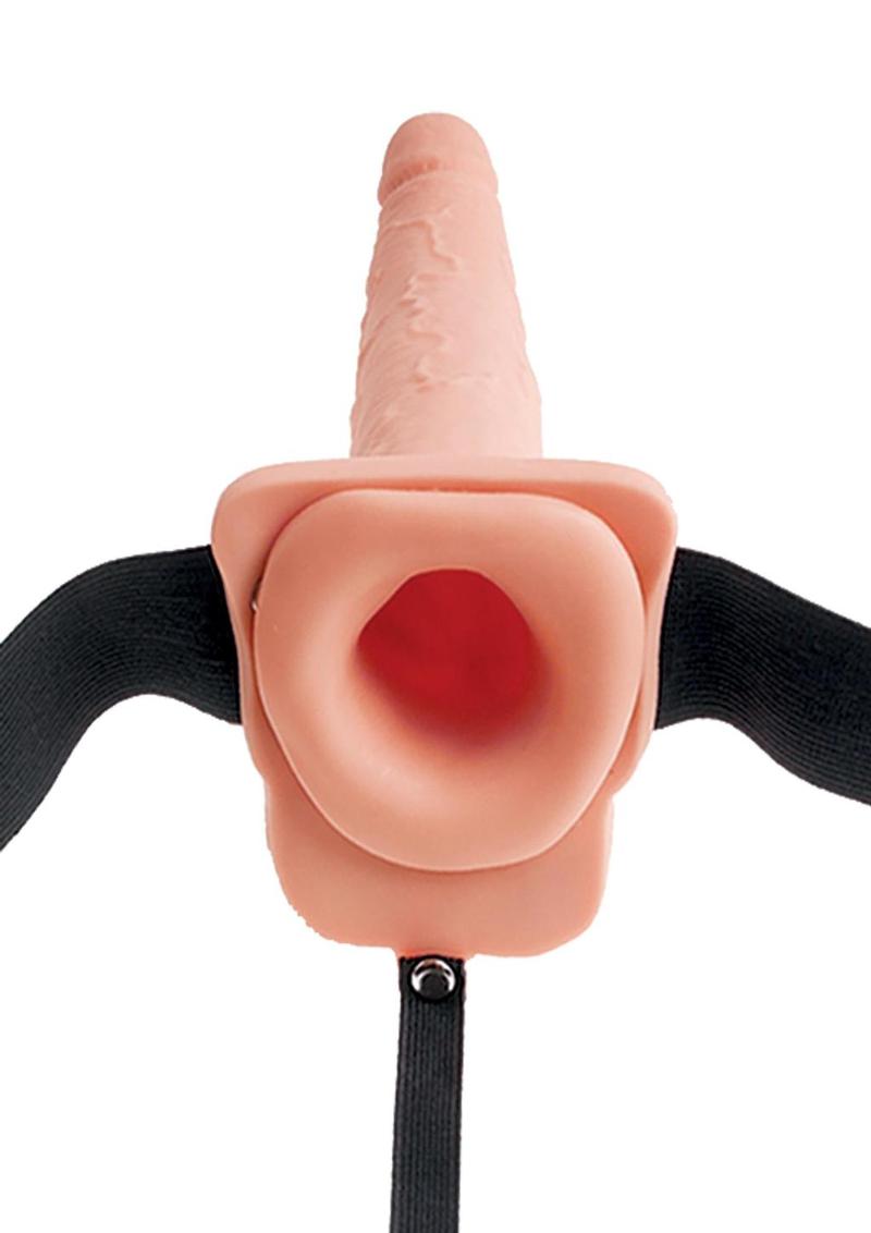 Fetish Fantasy Series Hollow Squirting Strap-On Balls and Harness