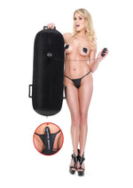 Fetish Fantasy Series Inflatable Luv Log Position Pillow with Vibrating Dildo