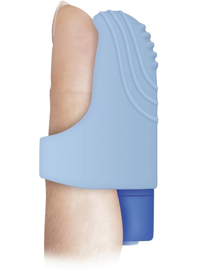 Fingerlicious Rechargeable Bullet With Silicone Clitoral Stimulation