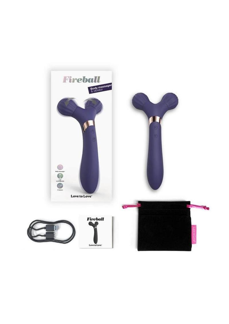 Fireball Rechargeable Body Massager And Vibrator Love to Love Toy
