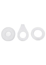 Fort Troff Raw Bundle C-Ring - Clear - 3pc/Set