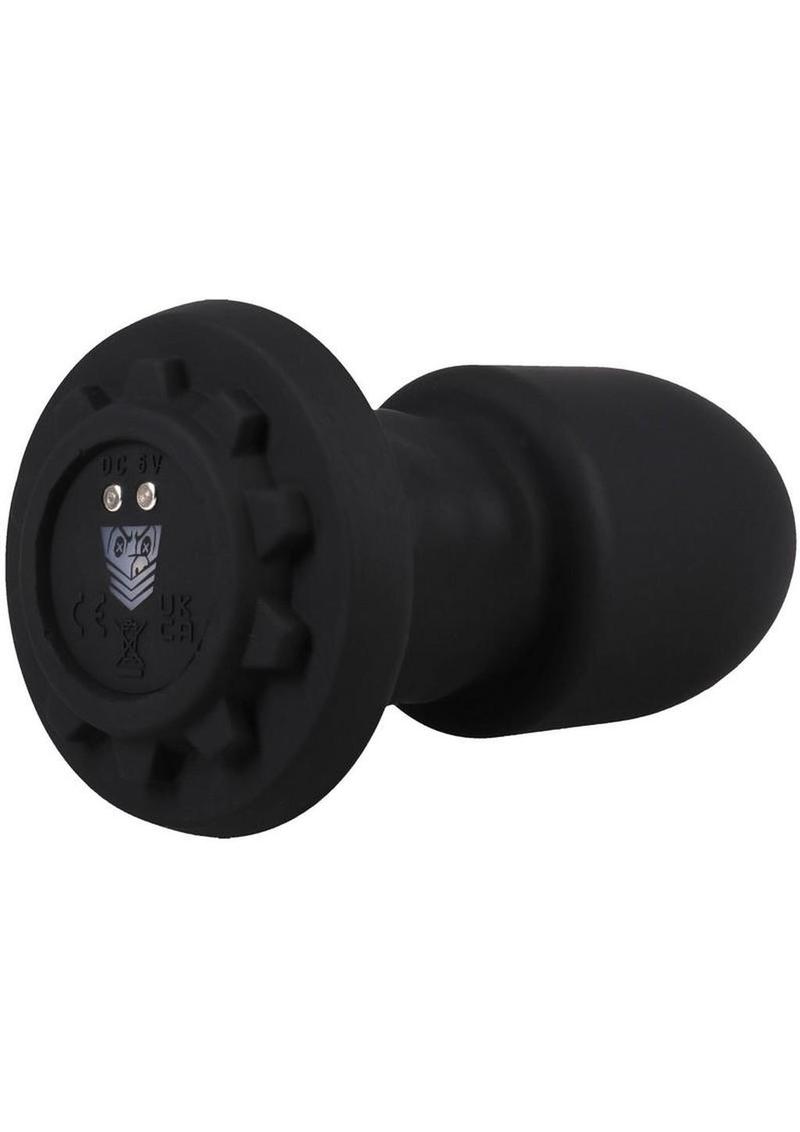 anal stretching plug kit Remote control vibrating liquid silicone anal plug