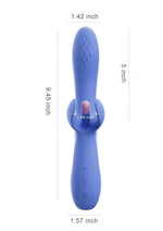 Honey Play Box Fortexa App Controlled Flapping Dual Vibrator
