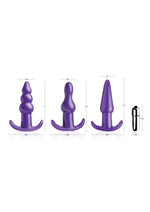 Frisky Thrill Trio Anal Plug Set