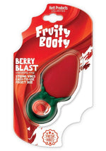 Fruity Booty Berry Buzz Strawberry Mini Vibrator - Green/Red
