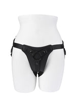 GenderX Pleasure Harness Adjustable Leather Strap-On