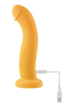 GenderX Sweet Embrace Rechargeable Silicone Dual Vibrating Strap-On