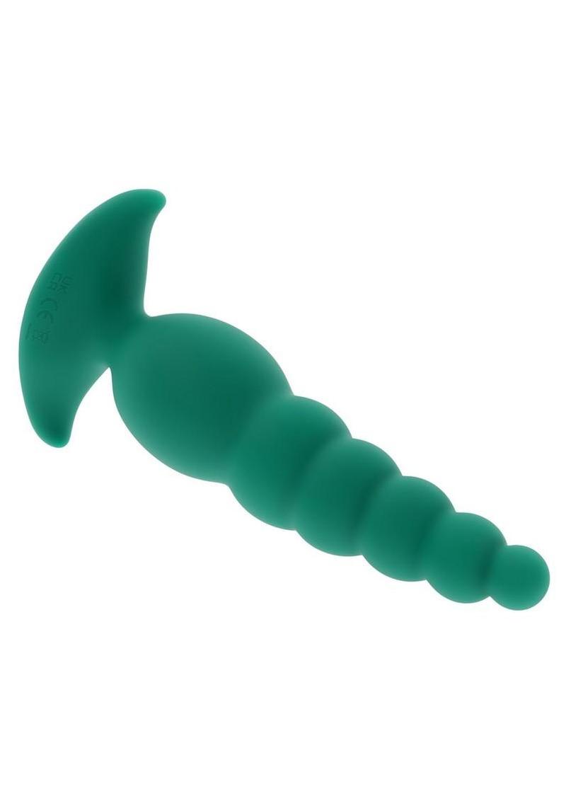 Gender X The Rattler Rechargeable Silicone Twirling Prostate Vibrator - Green