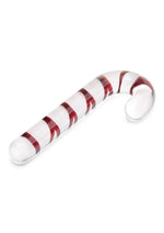 Glas Candy Cane Dream Glass Dildo
