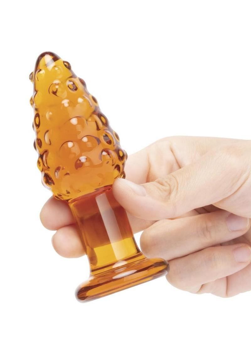 Gläs Cornstar 4 Inch Glass Butt Plug