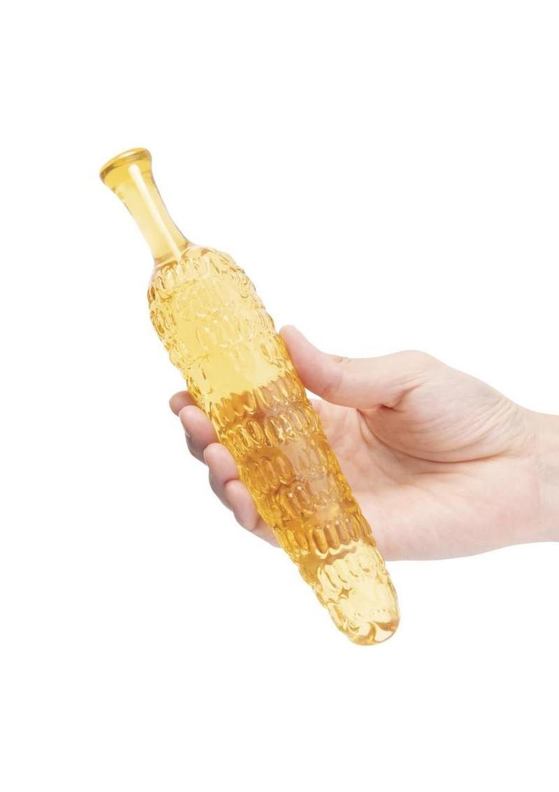 Gläs Cornstar 8 Inch Glass Dildo