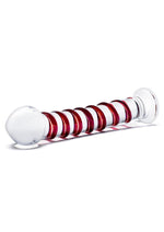 Glas Mr. Swirly Glass Dildo With Luxury Satin Storage Bag