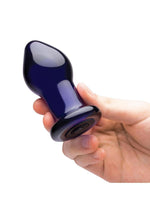 Gläs 3.5 Inch Rechargeable Vibrating Glass Butt Plug