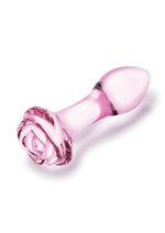 Glas Rosebud 3-Piece Glass Butt Plug Set