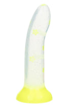 Glow Stick Star Silicone Glow In The Dark Dildo - Glow In The Dark/Yellow