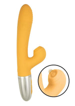 Goddess Tapping Thruster Rechargeable Silicone Rabbit Vibrator