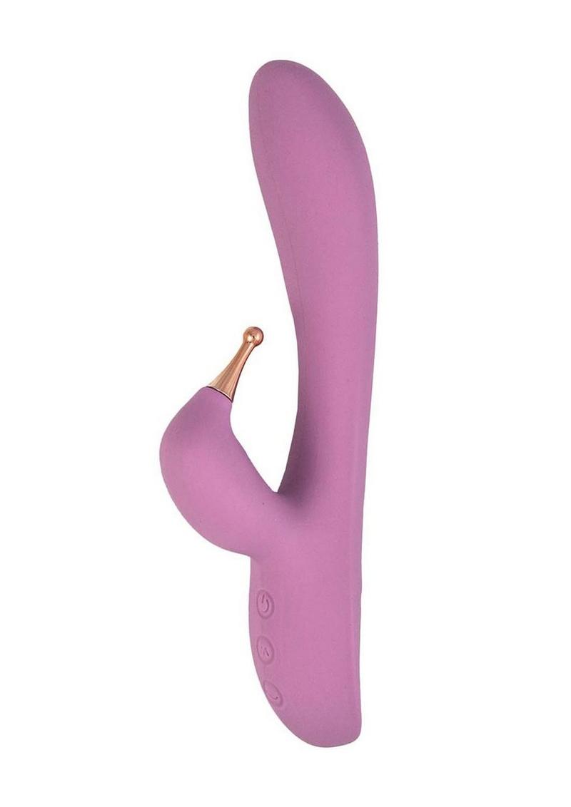 Goddess Tri-Tip Rechargeable Silicone Rabbit Vibrator