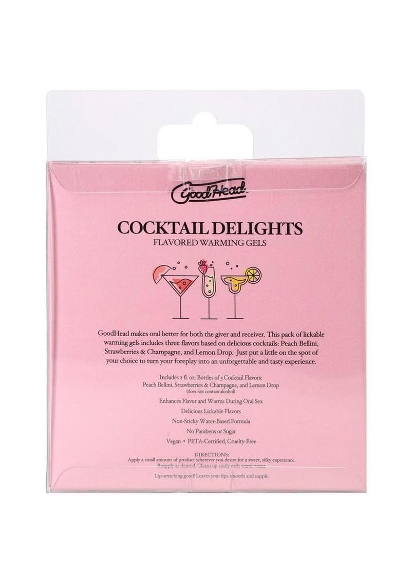 GoodHead Cocktail Delights Pack Flavored Gels