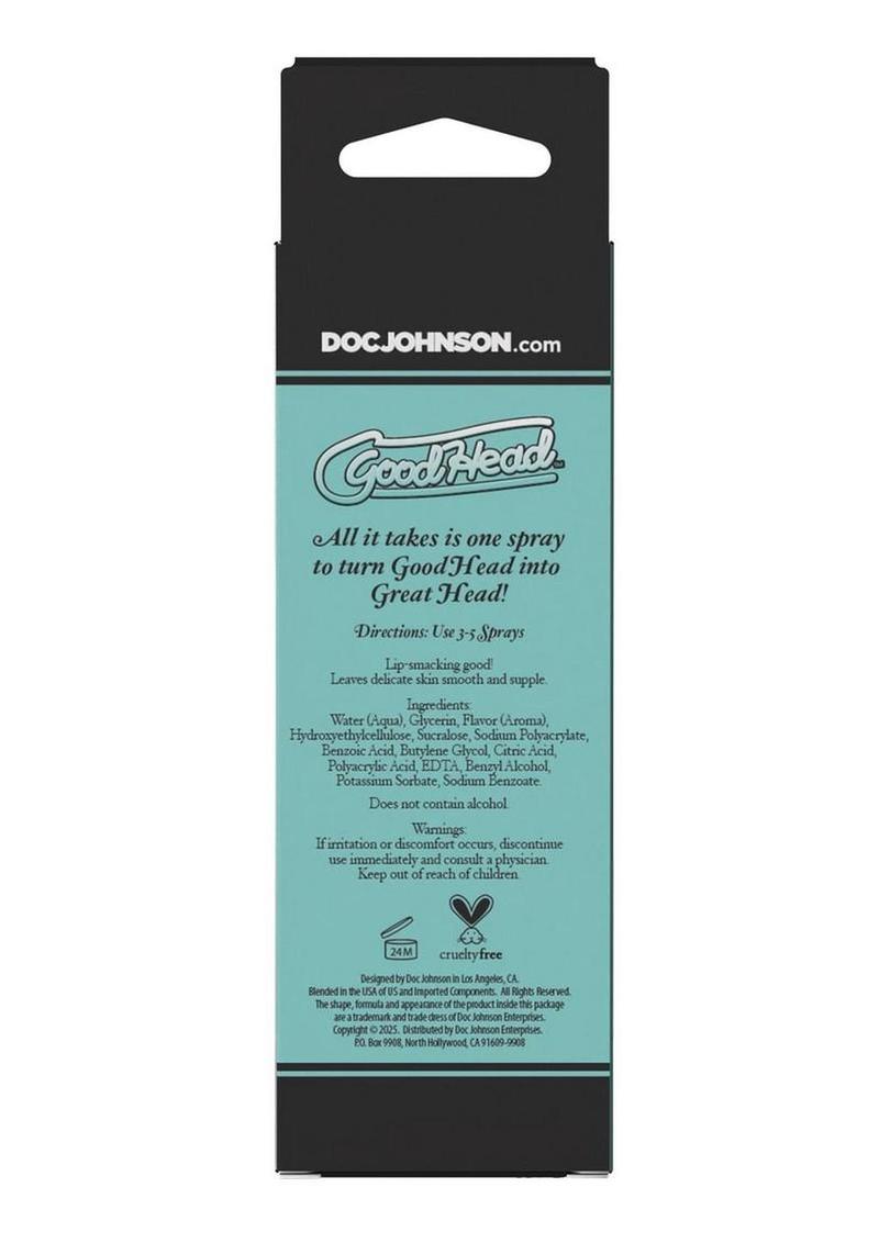GoodHead Juicy Head Cocktails Dry Mouth Spray