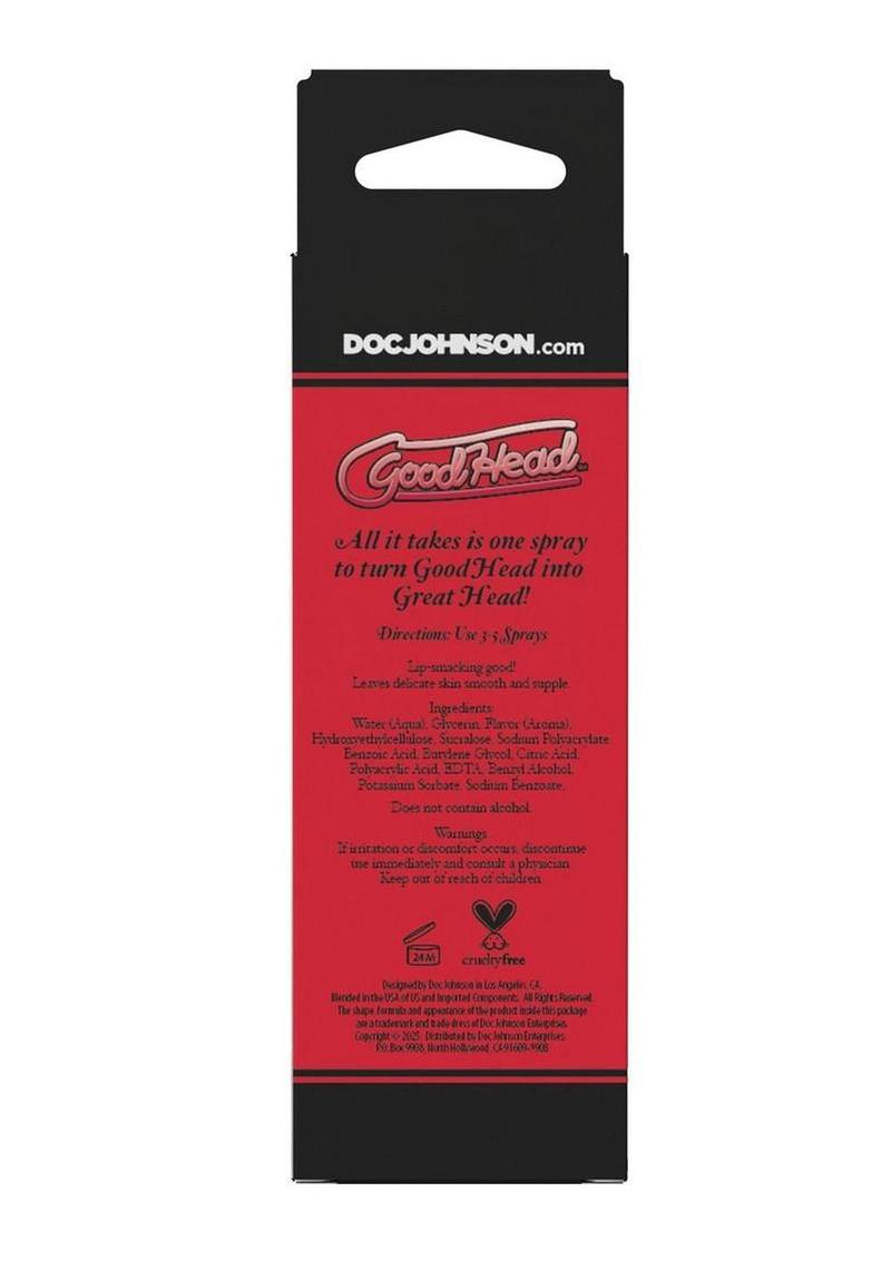 GoodHead Juicy Head Cocktails Dry Mouth Spray