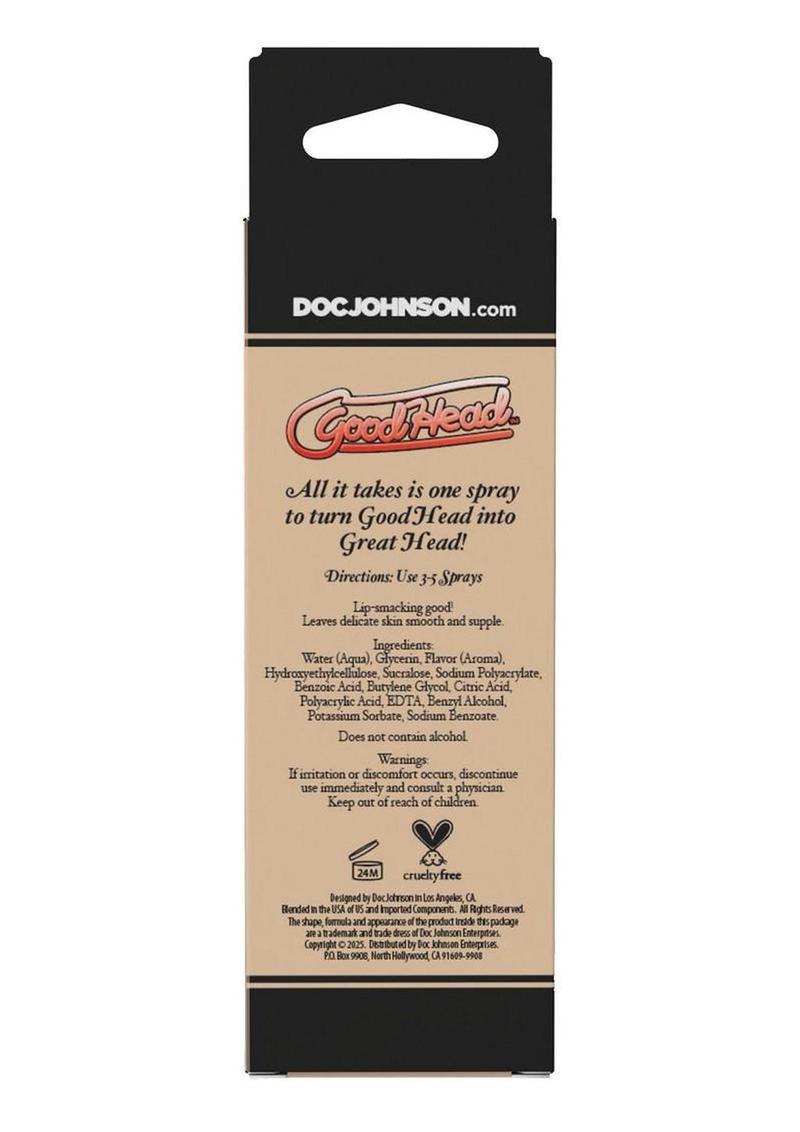 GoodHead Juicy Head Cocktails Dry Mouth Spray