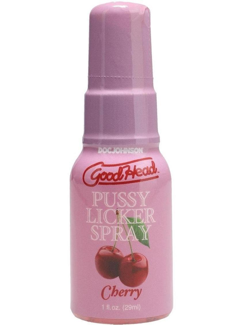 Goodhead Pussy Licker Spray - Cherry - 1oz