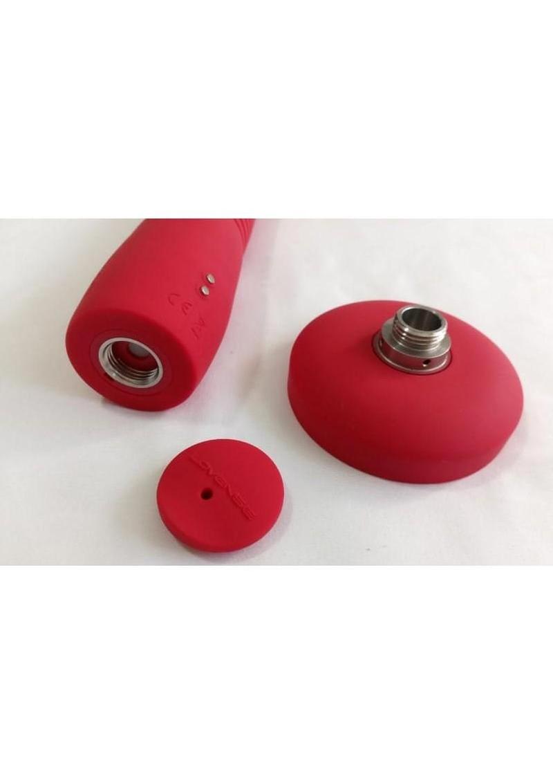 Lovense Gravity Bluetooth App-Controlled Thrusting And Vibrating Silicone Dildo