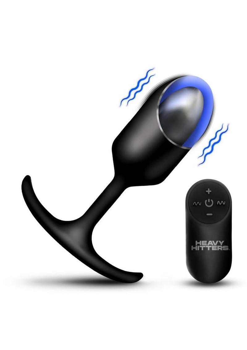 Heavy Hitters Vibrating Weighted Anal Plug