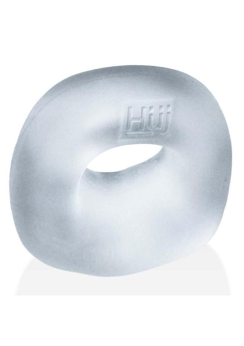 HunkyJunk Fit Bulge Hung Silicone Cockring Clear