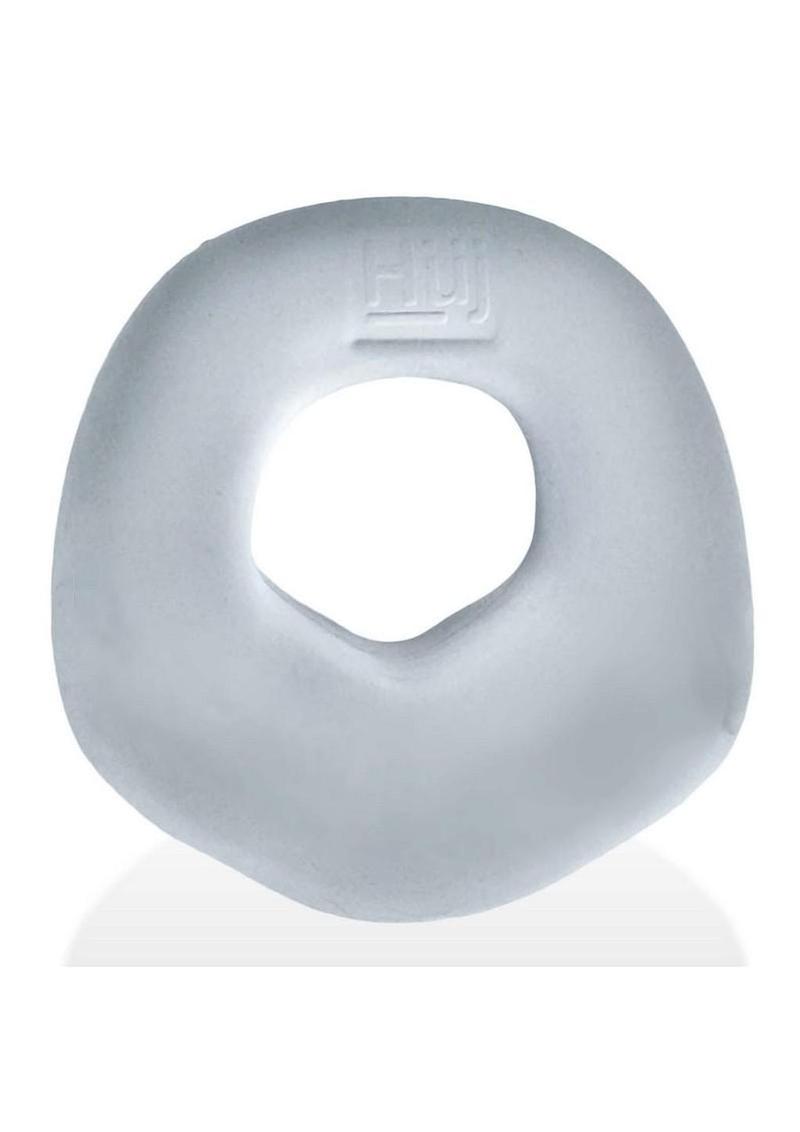 HunkyJunk Fit Bulge Hung Silicone Cockring Clear