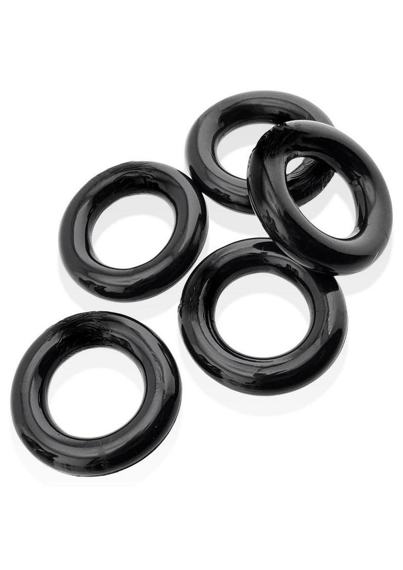 Hunky Junk Jacker 5-Stack Cock Rings