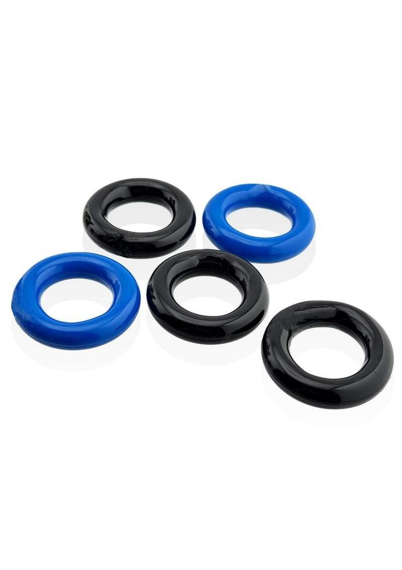 Hunky Junk Jacker 5-Stack Cock Rings