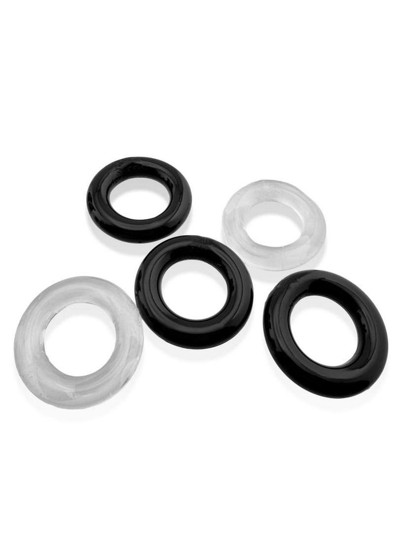 Hunky Junk Jacker 5-Stack Cock Rings
