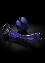Icicles No. 89 Glass G-Spot Wand with Silicone Suction Cup