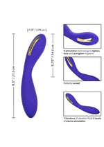 CalExotics Impulse Intimate E Stimulator Wand Silicone Vibrator