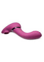 Inmi 7X Swivel Licker 180 Rotating Pink Silicone Clit Licking Vibrator