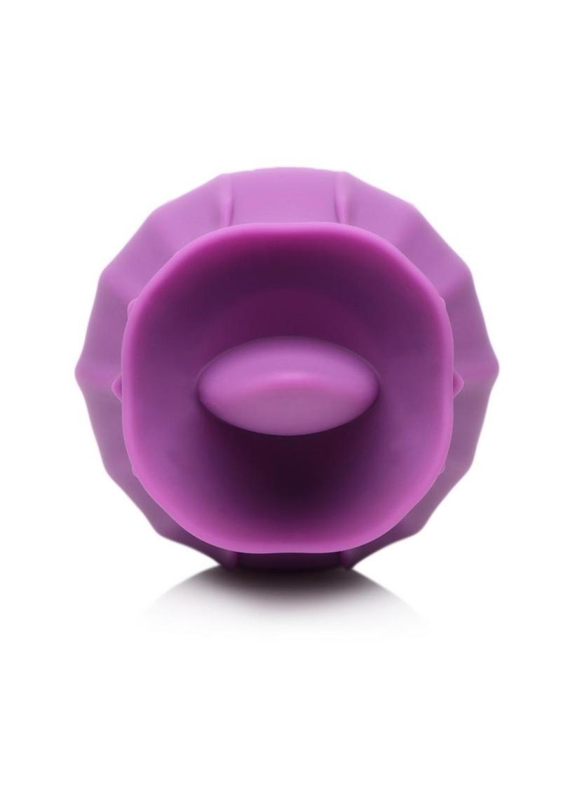 Bloomgasm Wild Violet 10X Silicone Licking Clit Stimulator