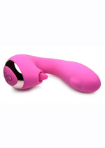 Inmi Lick-n-Throb G-Spot Silicone Rabbit Vibrator