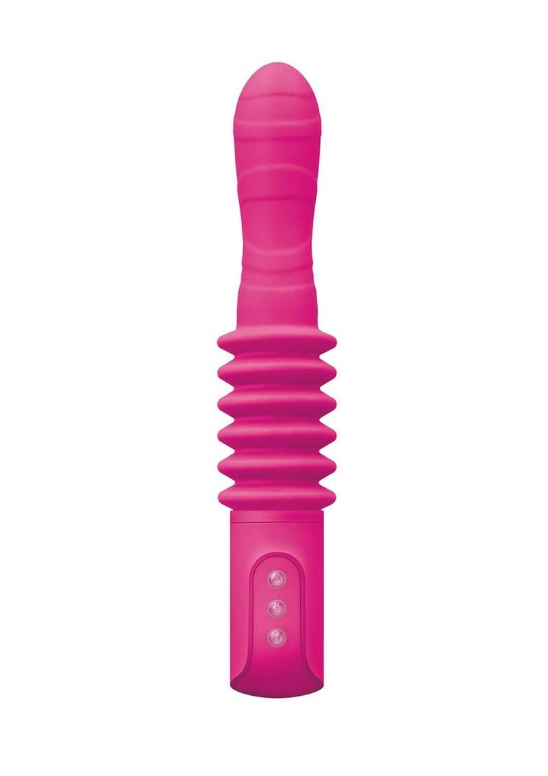 Inya Rechargeable Deep Stroker Silicone Vibrator with 2-inch Thrust