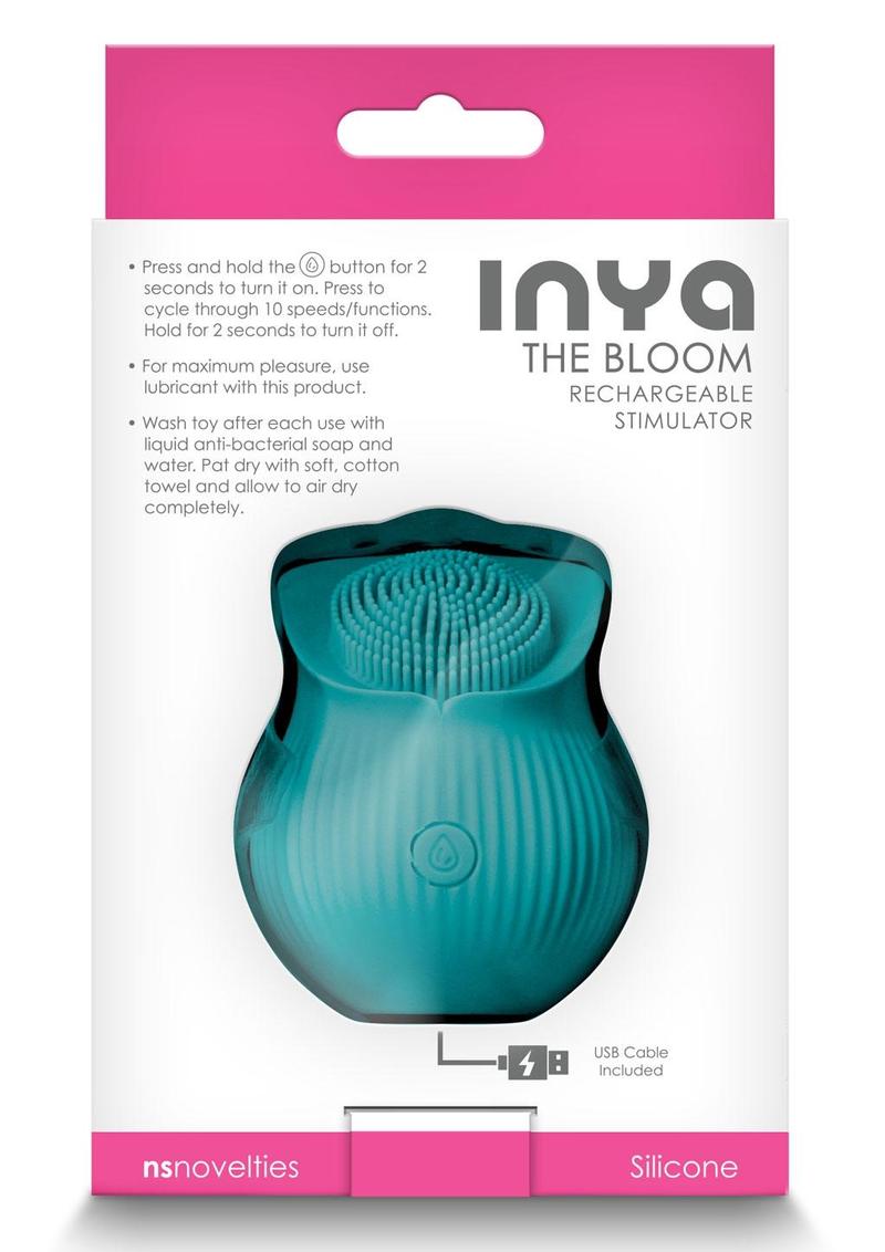 Inya The Bloom Rechargeable Silicone Clitoral Stimulator 10-Speed