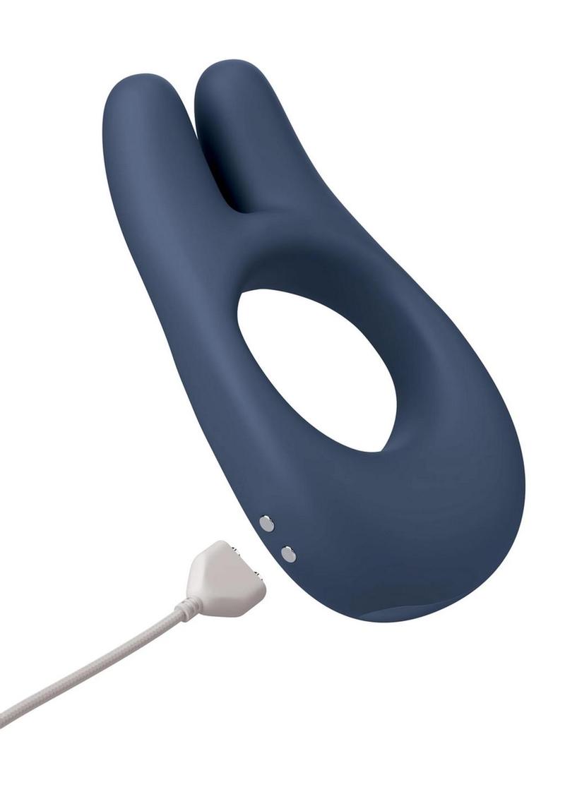 JimmyJane Deimos Rechargeable Silicone Vibrating C-Ring Dual Motor