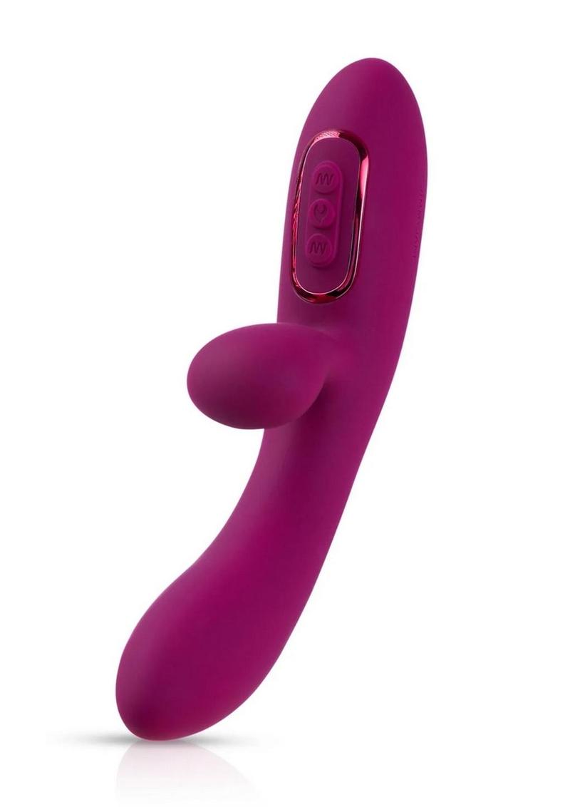 JimmyJane Solis Rabbit Vibrator Rechargeable Warming Silicone