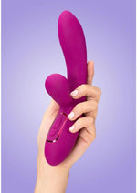 JimmyJane Solis Rabbit Vibrator Rechargeable Warming Silicone
