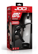 Jock Amp Up Penis Pump with Trigger Handle - Black/Clear