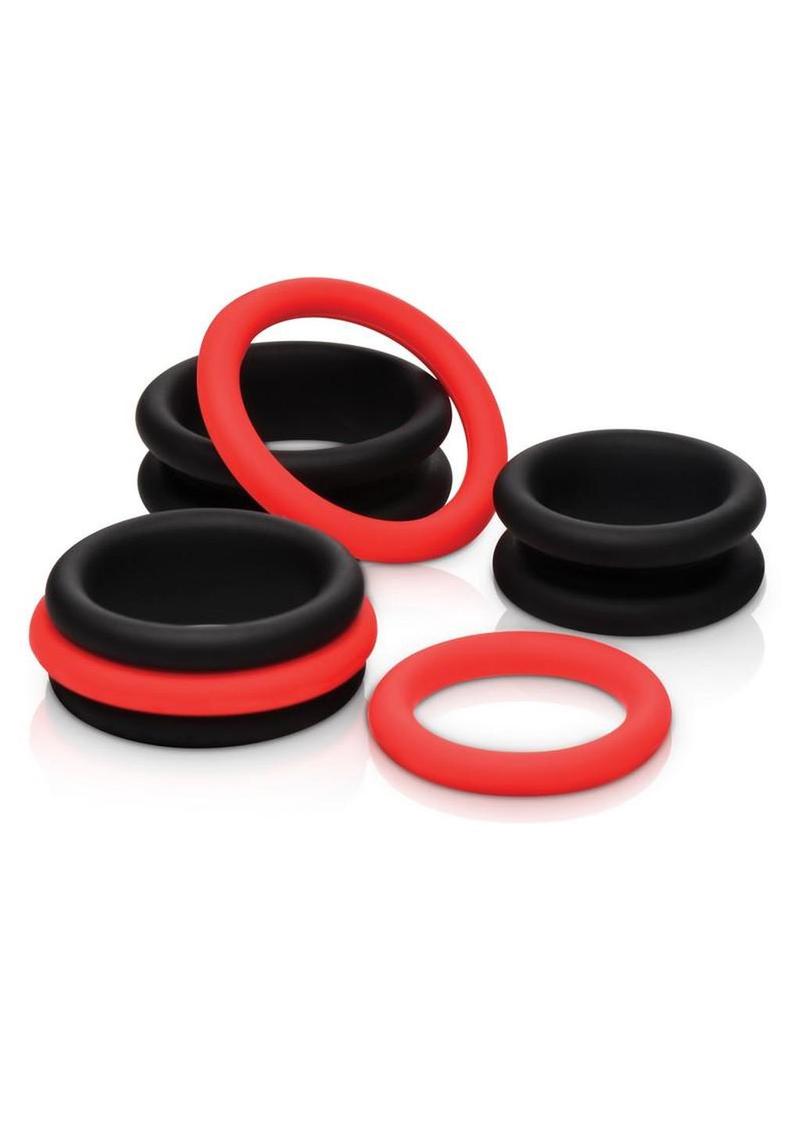 Jock 2-in-1 Silicone Cock Ring Set