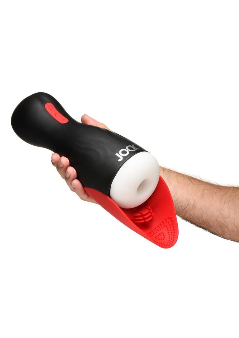 Jock Sucking Masturbator