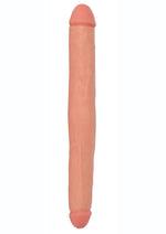 Jock Tapered Double Dildo - Vanilla - 18in