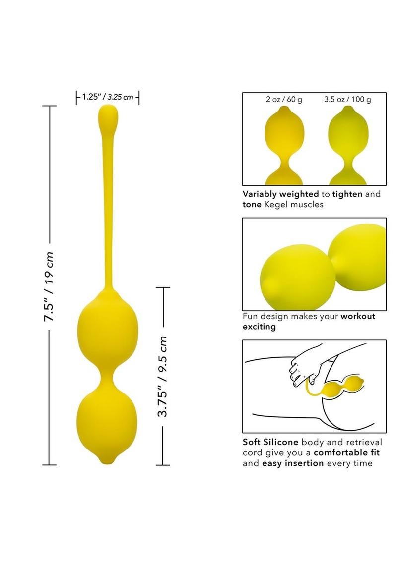 CalExotics Lemon Squeeze Kegel Training Set
