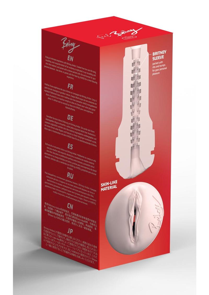 Britney Amber Male Masturbator Interactive Feel for Ultimate Pleasure